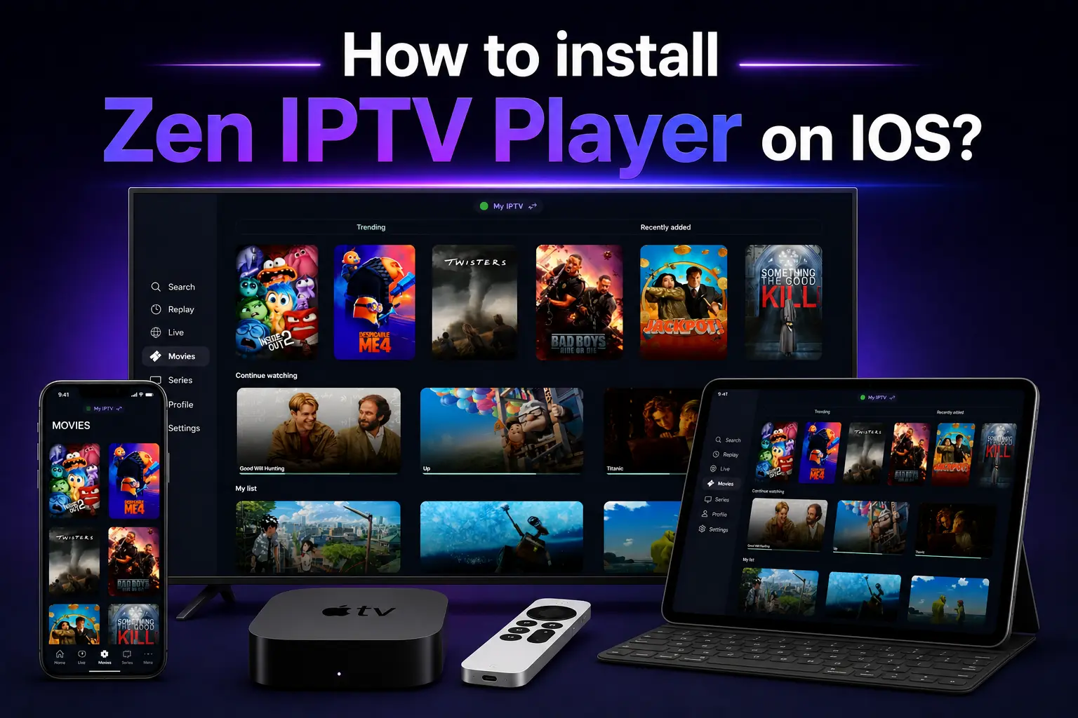 How to Install Zen IPTV Player on iOS