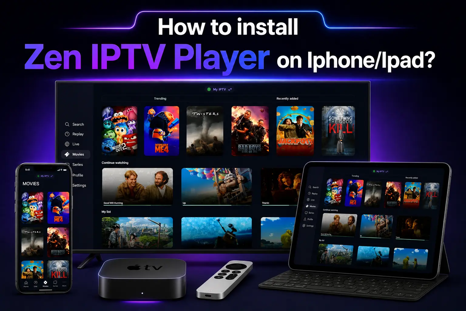 How to Install Zen IPTV Player on iPhone & iPad